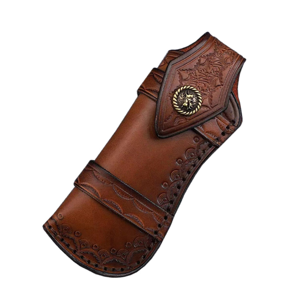 Edc Everyday Carry Knives - Funda de piel de vaca de