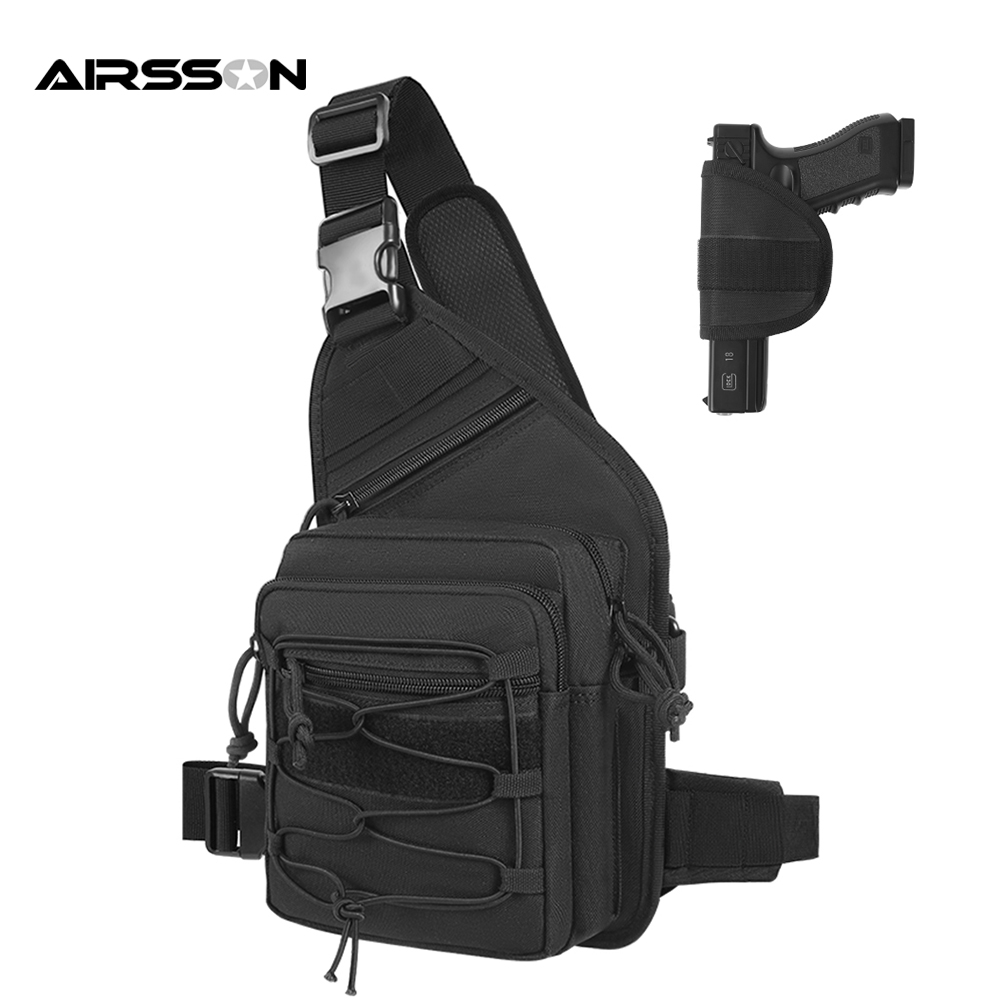 Edc Concealed Carry Sling Bag - Bolsa con funda para pistola al