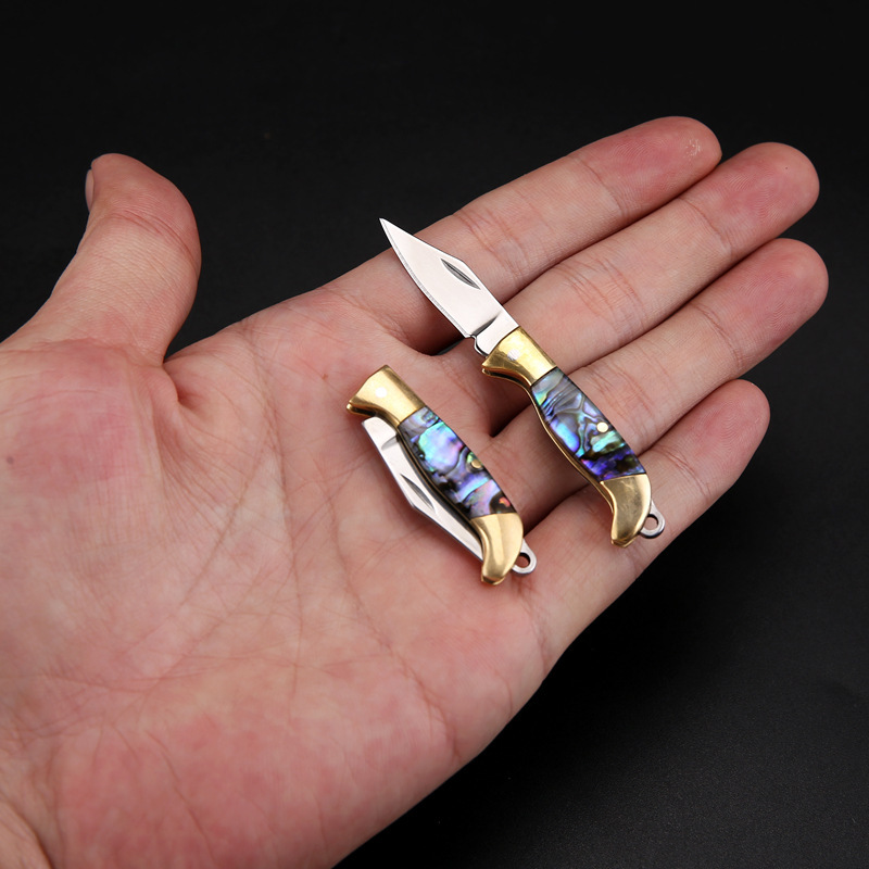 Mini Navaja Plegable de Latón  - Edc Carry Knife reseña y precio